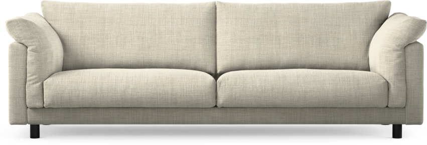 Cherrie - 4-sits soffa, fast klädsel - Beige