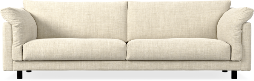 Cherrie - 4-sits soffa, fast klädsel - Beige