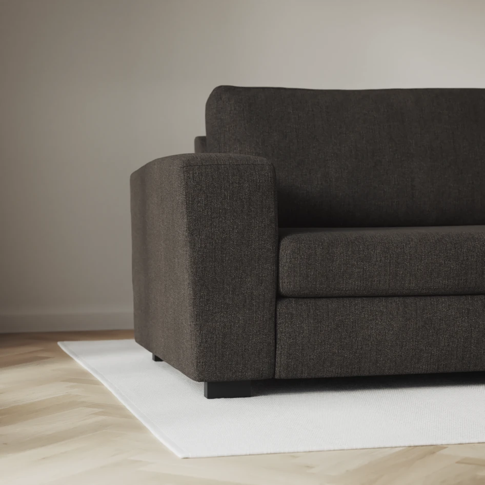 Friday - 3-sits soffa - Brun