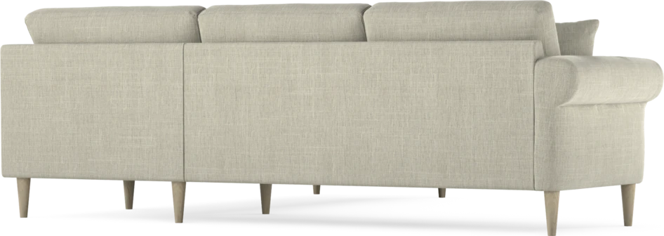 Eden - Hörnsoffa, 2,5+2,5-sits - Beige