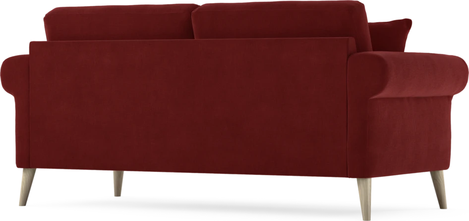 Eden - 2,5-sits soffa - Röd