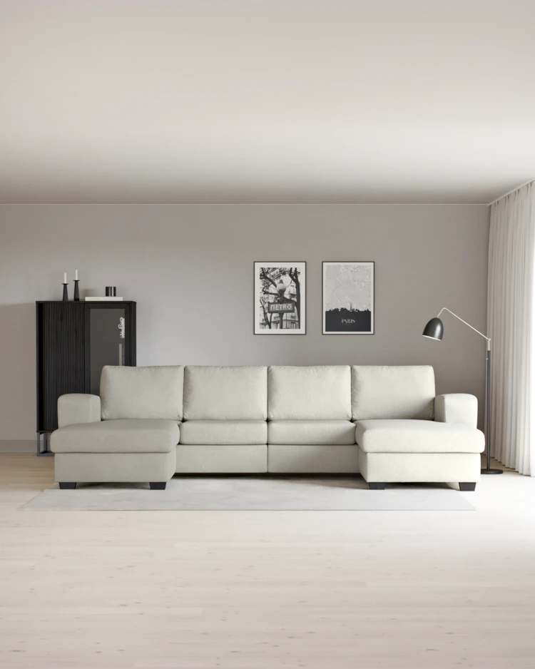 Friday - 2-sits soffa med två schäslonger - inspiration