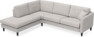 Eden - 2,5-sits soffa med divan - Grå