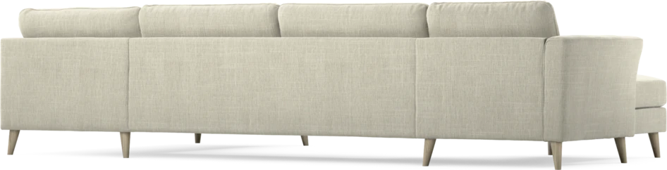 Bridge - 3-sits soffa med schäslong vänster och divan höger - Beige