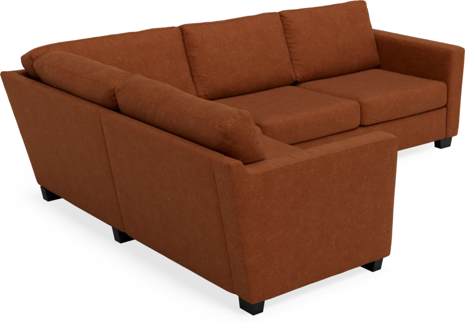 Friday - Hörnsoffa, 1,5+2,5-sits - Orange