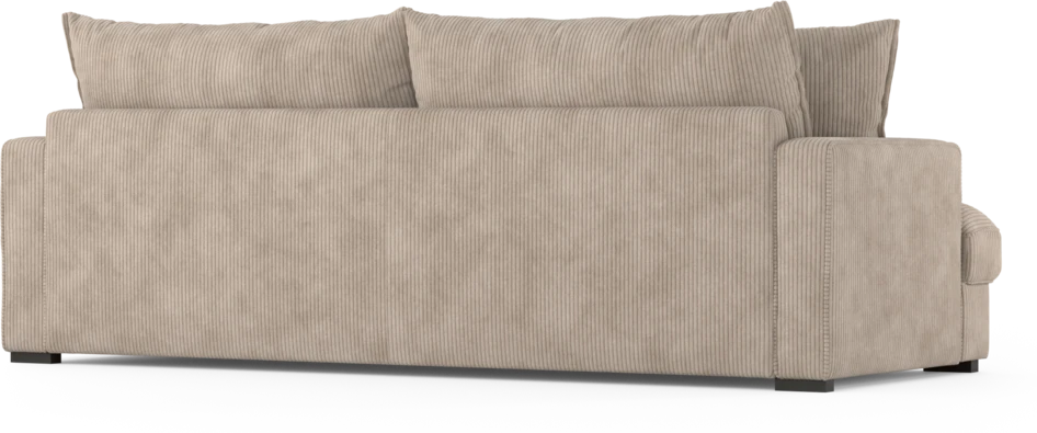 Mila - 4-sits soffa, hel dyna - Beige