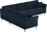 Eden - Hörnsoffa, 2+3-sits - Blå