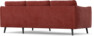 Madison - 2-sits soffa med schäslong höger - Rosa