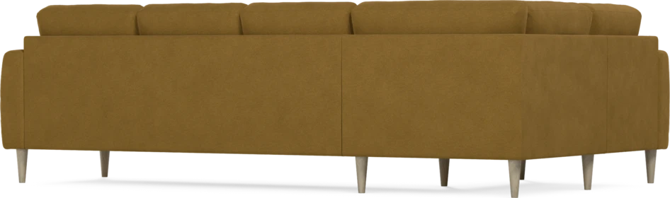 Eden - Hörnsoffa, 1+3-sits - Gul
