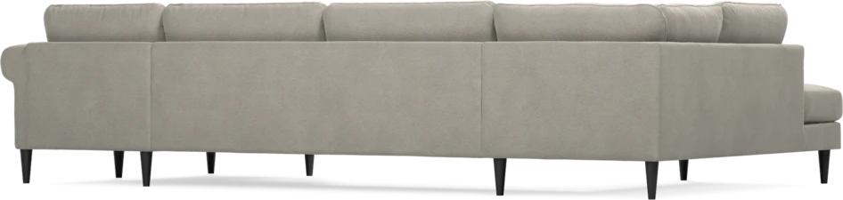 Bridge - 3-sits soffa med divan vänster och schäslong höger - Grå