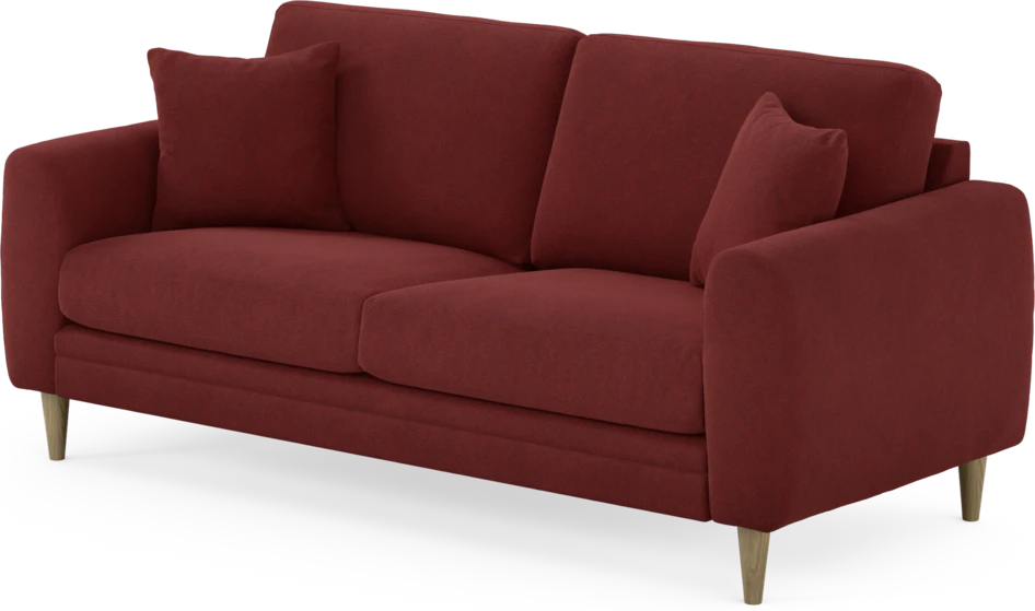 Eden - 2,5-sits soffa - Röd