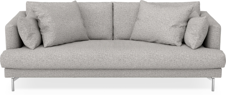 Harper - 3-sits soffa, hel dyna - Vit