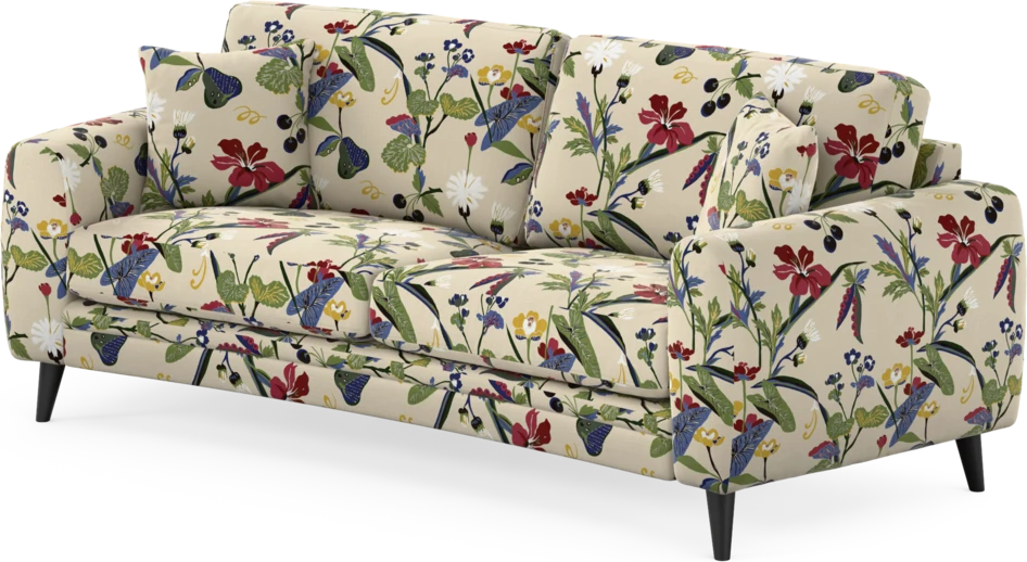 Eden - 2,5-sits soffa svängd - Flerfärgad