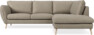 Madison - 2-sits soffa med divan höger - Beige