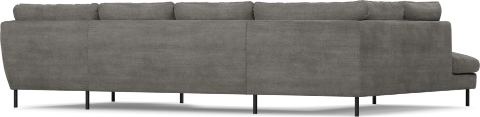Madison - 2-sits soffa med divan vänster och schäslong höger - Grå