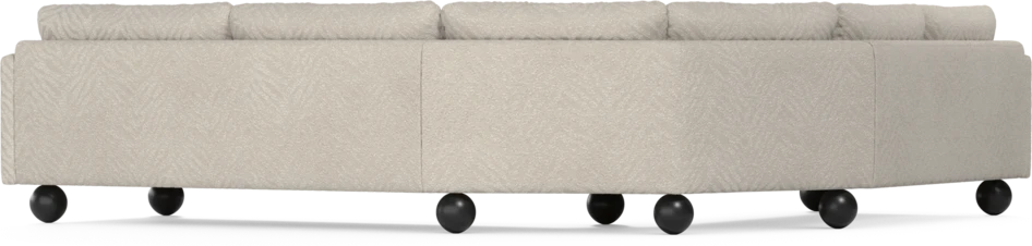 Madison Lux - Hörnsoffa 2+3-sits, hörn 2 - Vit