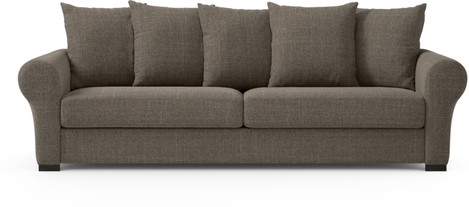 Town - 4-sits soffa - Brun