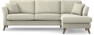 Eden - 2,5-sits soffa med schäslong - Beige