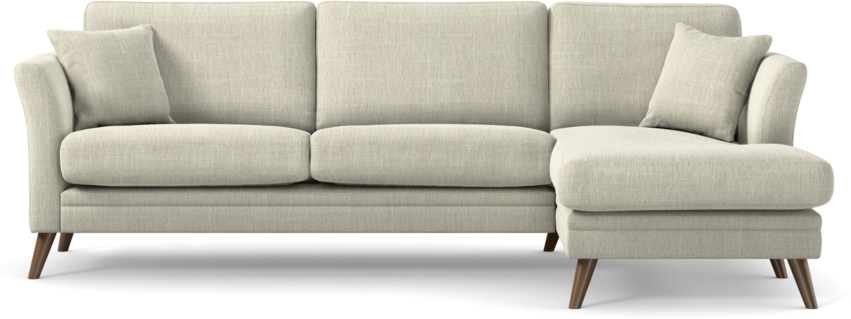 Eden - 2,5-sits soffa med schäslong - Beige