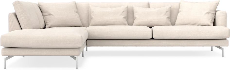 Harper - 3-sits soffa med divan vänster - Beige