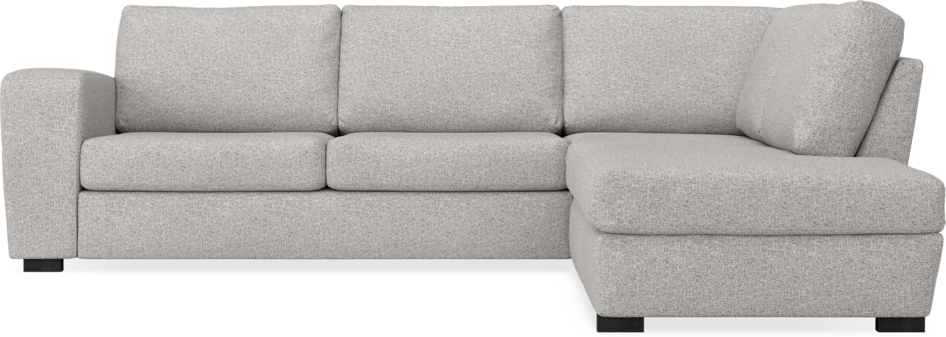 Friday - 2,5-sits soffa med divan höger - Vit