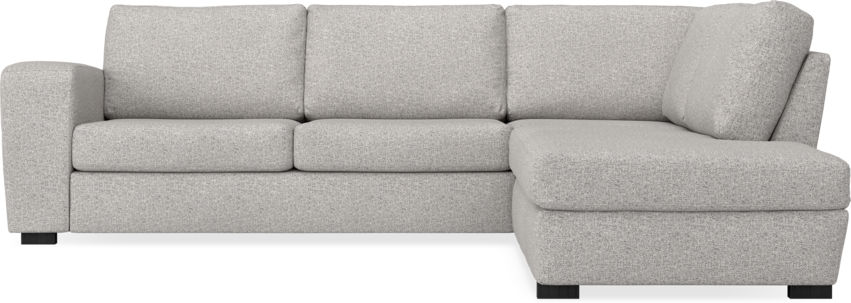 Friday - 2,5-sits soffa med divan höger - Vit