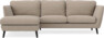 Madison Lux - 2-sits soffa med schäslong vänster - Beige