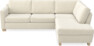 Friday - 2,5-sits soffa med divan höger - Beige