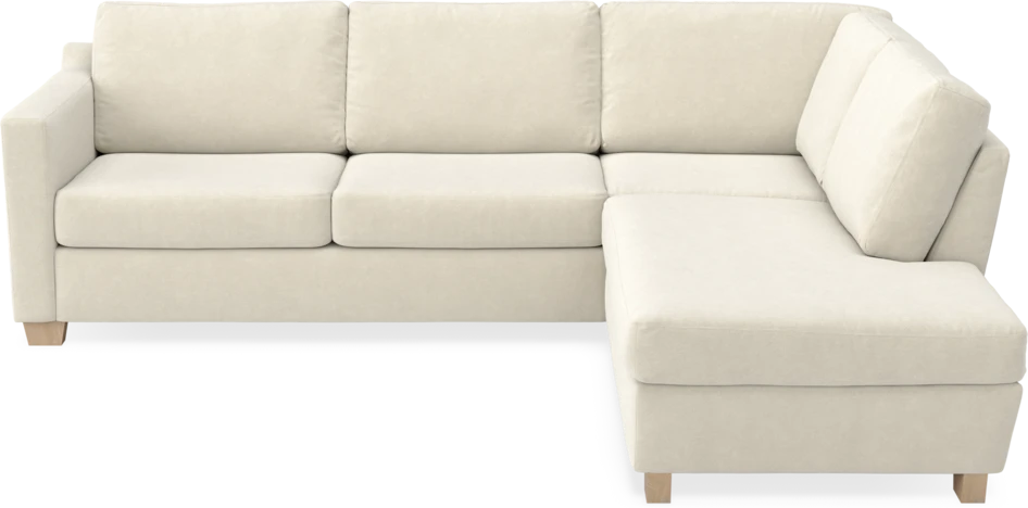 Friday - 2,5-sits soffa med divan höger - Beige