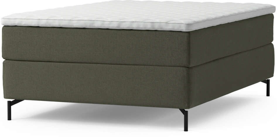 Delux Dream - Kontinentalsäng, enkelsäng 140 cm med bäddmadrass och sängben