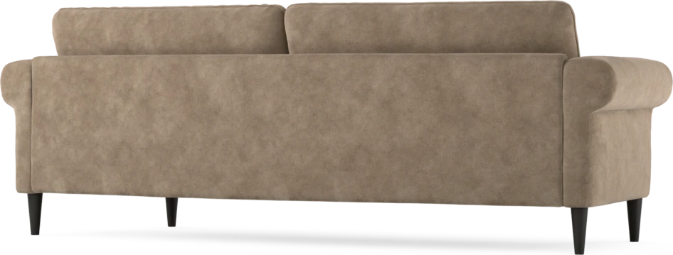 Bridge - 3-sits soffa svängd - Beige
