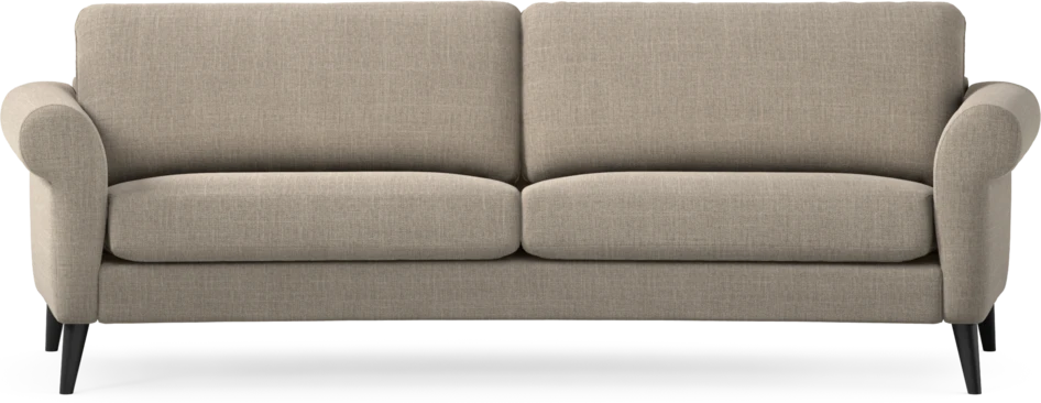 Bridge - 3-sits soffa svängd - Beige