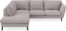 Madison - 2-sits soffa med divan vänster - Grå