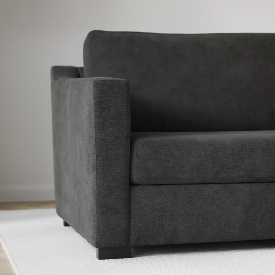 Friday - 2,5-sits soffa med divan vänster - Grå