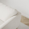 Madison Lux - 2-sits soffa med schäslong vänster - Vit