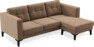 Rio - 3-sits soffa med schäslong höger - Beige