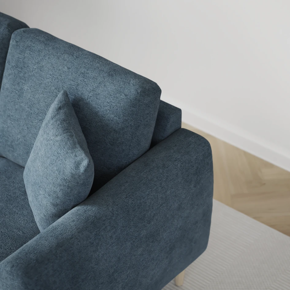 Eden - 2,5-sits soffa - Blå