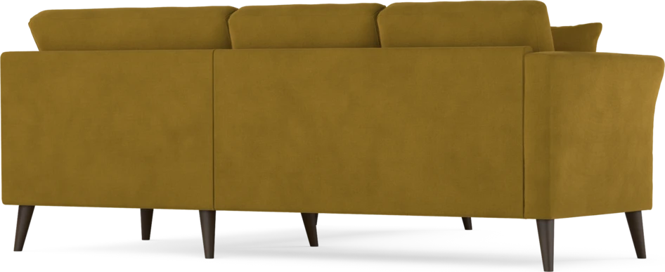 Eden - Hörnsoffa, 2+2-sits - Gul