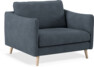 Madison - Fåtölj, 90 cm - Vit