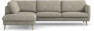 Madison Lux - 3-sits soffa med divan vänster - Vit