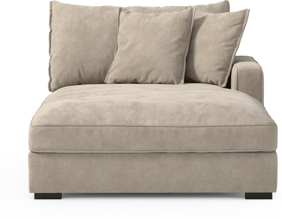 Rossi - Schäslong höger - Beige