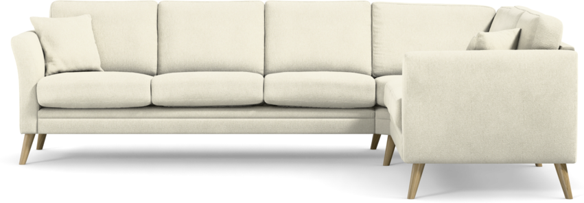 Eden - Hörnsoffa 3+2 - Vit