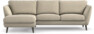 Madison - 2-sits soffa med schäslong vänster - Beige