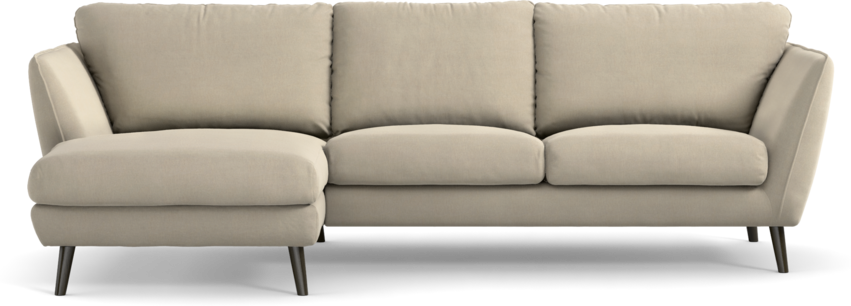 Madison - 2-sits soffa med schäslong vänster - Beige