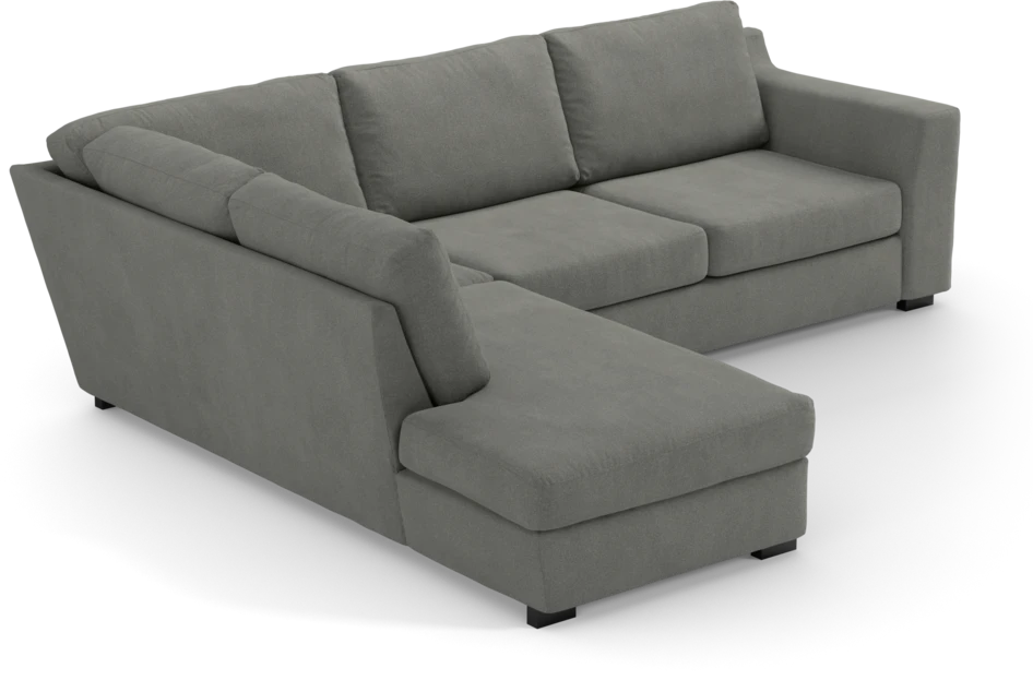 Friday - 2,5-sits soffa med divan vänster - Grå