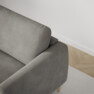 Bridge - Hörnsoffa, 3+2-sits - Grå