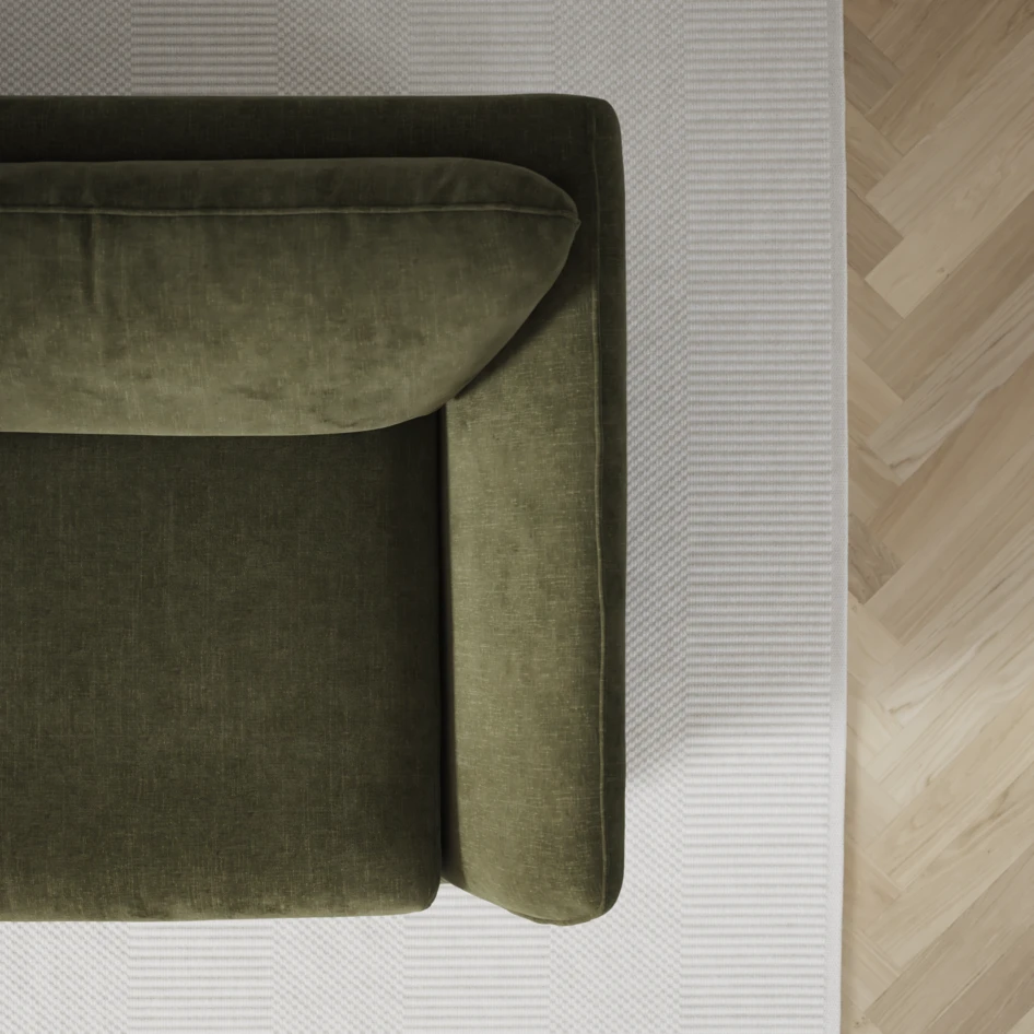 Madison Lux - Hörnsoffa 2+3-sits, hörn 2 - Grön