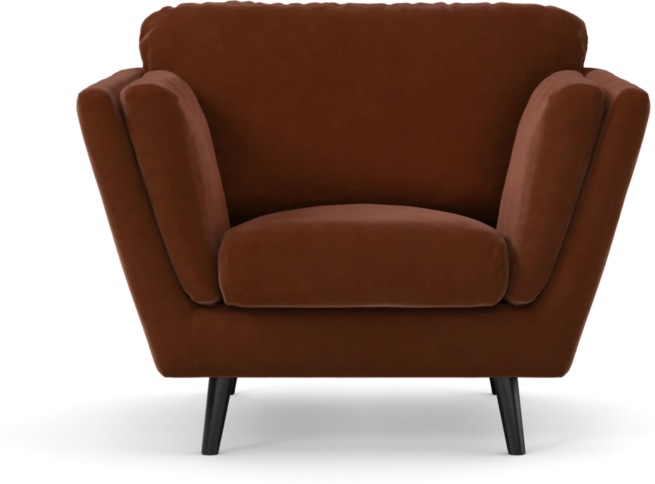 Madison Lux - Fåtölj, 70 cm - Orange
