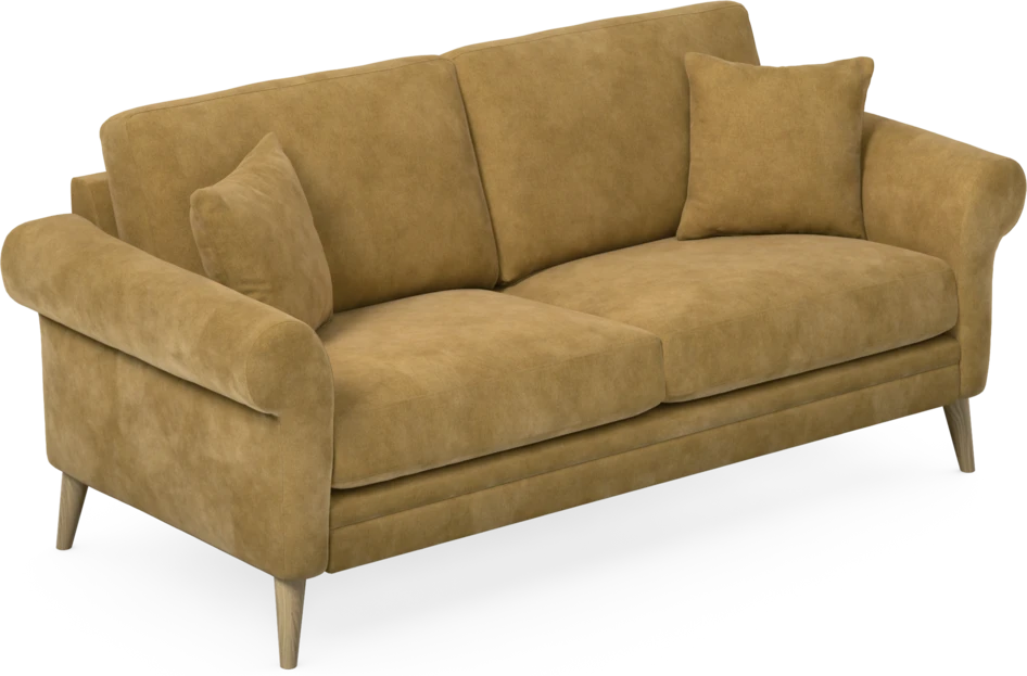 Eden - 2,5-sits soffa - Gul