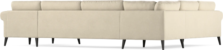 Bridge - Hörnsoffa, 2+3-sits med schäslong höger - Beige